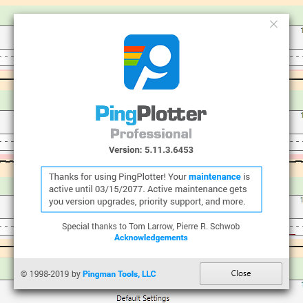 PingPlotter Pro 5.11.3.6453 破解文件